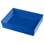 CW5004CBL TableCraft Professional Bakeware, 1/2 Size 3" Deep Cast Aluminum Food Pan, Cobalt Blue