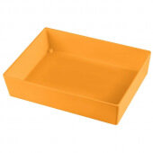 CW5004X TableCraft Professional Bakeware, 1/2 Size 3" Deep Cast Aluminum Food Pan, Orange