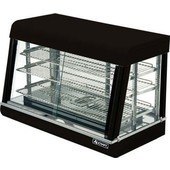 HD-36 Admiral Craft, 35 1/2" Countertop Heated Display Case w/ 3 Shelves
