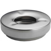 WPA5SS TableCraft, 4 1/2" Windproof Stainless Steel Ashtray, Silver