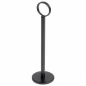 BK1908 TableCraft, 8" Black Powder Coated Place Card & Table Number Holder