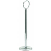 1908 TableCraft, 8" Chrome Plated Table Number Stand