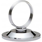 596 TableCraft, 2" Nickel Plated Circular Clip Place Card & Table Number Holder (12/pk)