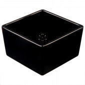 CW4024BK TableCraft Professional Bakeware, 1 Qt Coated Cast Aluminum Straight Sided Bowl, Black