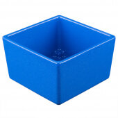 CW4024BS TableCraft Professional Bakeware, 1 Qt Coated Cast Aluminum Straight Sided Bowl, Blue Speckle