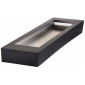 CW40212BRATCL TableCraft Professional Bakeware, 1/2 Size Long Aluminum Modular Cooling Station, Clear Coat Brushed Finish