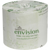 14580/01 Georgia-Pacific, 1,210 Sheet 1-Ply Envision™ Standard Toilet Paper Roll (80/case)