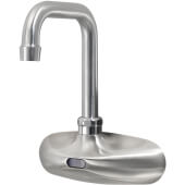 16-670 Krowne, Wall Mount Electronic Hands-Free 4 1/2" Double Bend Faucet, 4" Centers