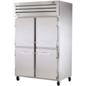 STR2H-4HS True, Full Size Insulated Heated Holding Cabinet, 4 Solid Door, 3 kW