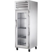 STR1H-1G True, Full Size Insulated Heated Holding Cabinet, 1 Glass Door, 1.5 kW