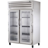 STR2H-2G True, Full Size Insulated Heated Holding Cabinet, 2 Glass Door, 3 kW