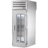 STR1RRT-1G-1S True, 35" 2 Glass Door Roll-Thru Refrigerator, Spec Series
