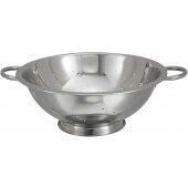 COD-8 Winco, 8 Qt Stainless Steel Colander w/ Base