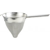 CCB-10 Winco, 10" Stainless Steel Extra Fine Mesh Bouillon Strainer