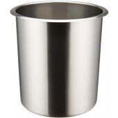 Winco BAM-3.5, 3.5 Qt Stainless Steel Bain Marie Pot