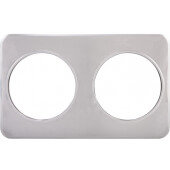 Winco ADP-808, Stainless Steel Adapter Plate for 7 Qt Insets