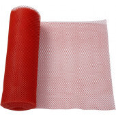 BL-240R Winco, 40' x 2' Plastic Bar Shelf Liner Roll, Red