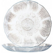 J0856 Arcoroc by Arc Cardinal, 9" Fleur Glass Dinner Plate (36/case)