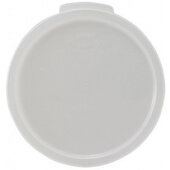 PPRC-68C Winco, 6 - 8 Qt Polypropylene Food Storage Container Cover, White