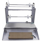 14430 Omcan USA, Double Roll Countertop Film Wrapping Machine w/ Mounting Axles
