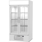 MMF35HC-1-W Beverage-Air, 40" 2 Swing Glass Door Merchandiser Freezer