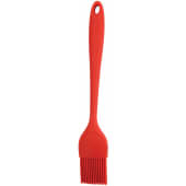 SB-175R Winco, 7" x 1 3/4" Silicone Basting Brush, Red