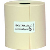 1300-165C National Checking Company, 3" x 165' Canary Bond 1-Ply Register Roll (50/case)