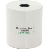 7300-230 National Checking Company, 3" x 230' Thermal 1-Ply Register Roll (50/case)