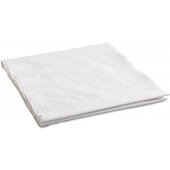 210130 Hoffmaster, 108" x 54" Poly-Tissue Table Cover, White (25/case)