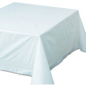 210066 Hoffmaster, 72" x 72" Poly-Tissue Table Cover, White (25/case)