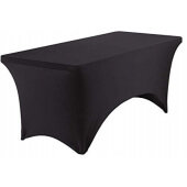 16521 Iceberg Enterprises, 72" x 30" iGear™ Stretch Fabric Table Cover, Black