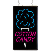 92005 Winco, 12" x 21" LED "Cotton Candy" Sign