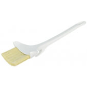 WBRP-30H Winco, 3" Wide Concave Plastic Pastry Brush w/ Boar Hair Bristles