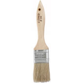 WBR-15 Winco, 1 1/2" Wide Flat Wooden Pastry Brush w/ Boar Hair Bristles