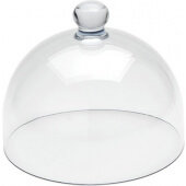 LFTD8 American Metalcraft, 8 1/8" Polycarbonate Dome Plate Cover, Clear