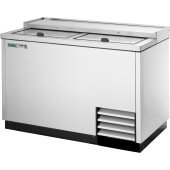 TD-50-18-S-HC True, 50" Deep Well Beer Bottle Cooler, Horizontal, Stainless Steel