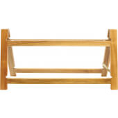 RMG1ACA TableCraft, 2-Tier Frostone Collection Acacia Wood Display Riser Frame