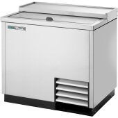 T-36-GC-S-HC True, 36" Glass & Plate Chiller / Froster, Stainless Steel