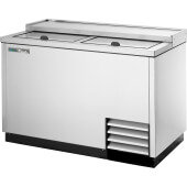 T-50-GC-S-HC True, 50" Glass & Plate Chiller / Froster, Stainless Steel