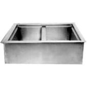 ICP-200 Wells Mfg, Drop-in Ice Cooled Cold Food Well, 2 Pan