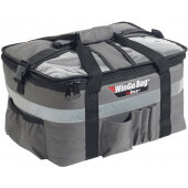 BGCB-1709 Winco, 17" x 13" x 9" WinGo Premium Catering Bag w/ Divider, Gray