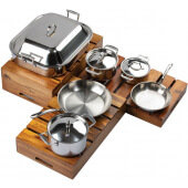 10801 TableCraft, 10-Piece Signature Induction Ready Tri-Ply Cookware Set