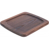 AWB1210 American Metalcraft, 12" x 10" x 3/4" Ash Wood Rimmed Serving Board