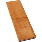 BWB185 American Metalcraft, 18 1/4" x 5 3/4" Reversible Carbonized Bamboo Serving Board