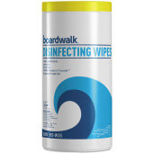 BWK455W35 Boardwalk, 35 Count Lemon Scented Disinfecting Surface Wipes (12/case)