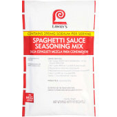 2150080545 Lawry's by McCormick, 12 oz Spaghetti Sauce Seasoning Mix (6/case)