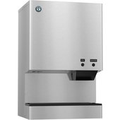 DCM-500BWH Hoshizaki, 590 Lb Water Cooled Countertop Cubelet Ice Machine & Water Dispenser, 40 Lb Storage