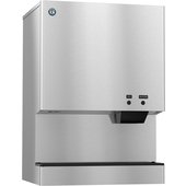 DCM-751BWH Hoshizaki, 782 Lb Water Cooled Countertop Cubelet Ice Machine & Water Dispenser, 95 Lb Storage