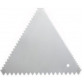 SDC-6 Winco, Stainless Steel Icing Comb w/ 3 Decorating Edges (6/pk)