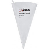PBC-21 Winco, 21" Cotton Pastry Bag w/ Plastic Coating